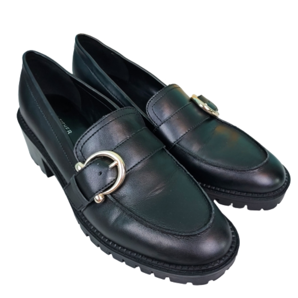 Marc Fisher NWOT Chunky Dancy Loafers, women's size 11M, black